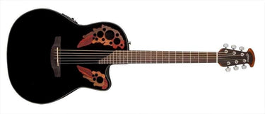Guitarra Electroacustica Ovatión Elite Mid Black, Ce44-5